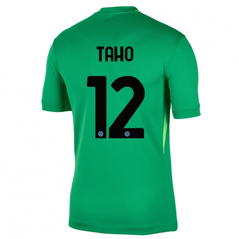 Danxen Men Alain Taho #12 Light Green Black Goalkeeper Jersey 2025/26 T-Shirt