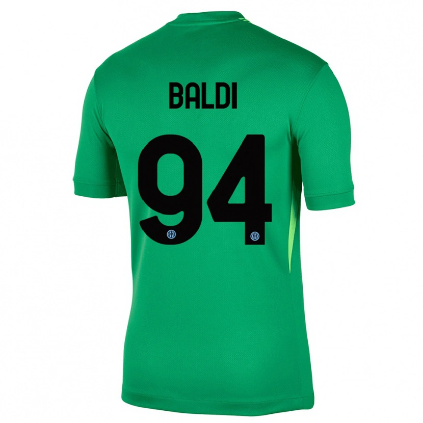 Danxen Men Rachele Baldi #94 Light Green Black Goalkeeper Jersey 2025/26 T-Shirt