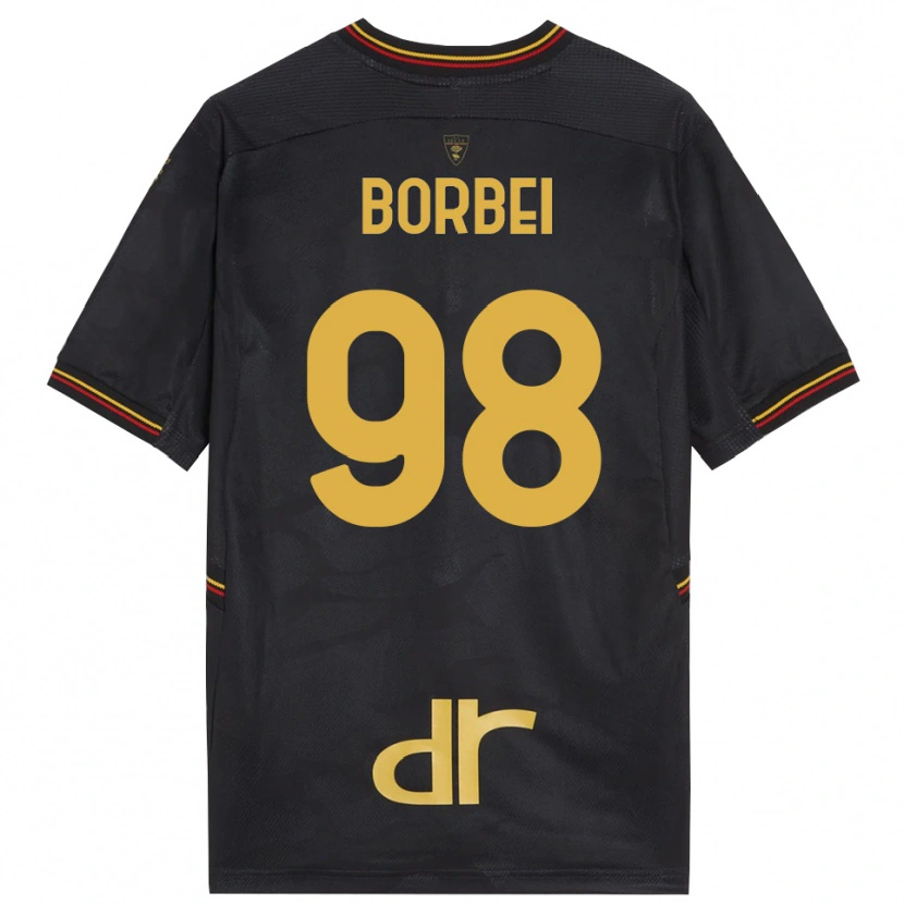 Danxen Men Alexandru Borbei #98 Black Brown Goalkeeper Jersey 2025/26 T-Shirt