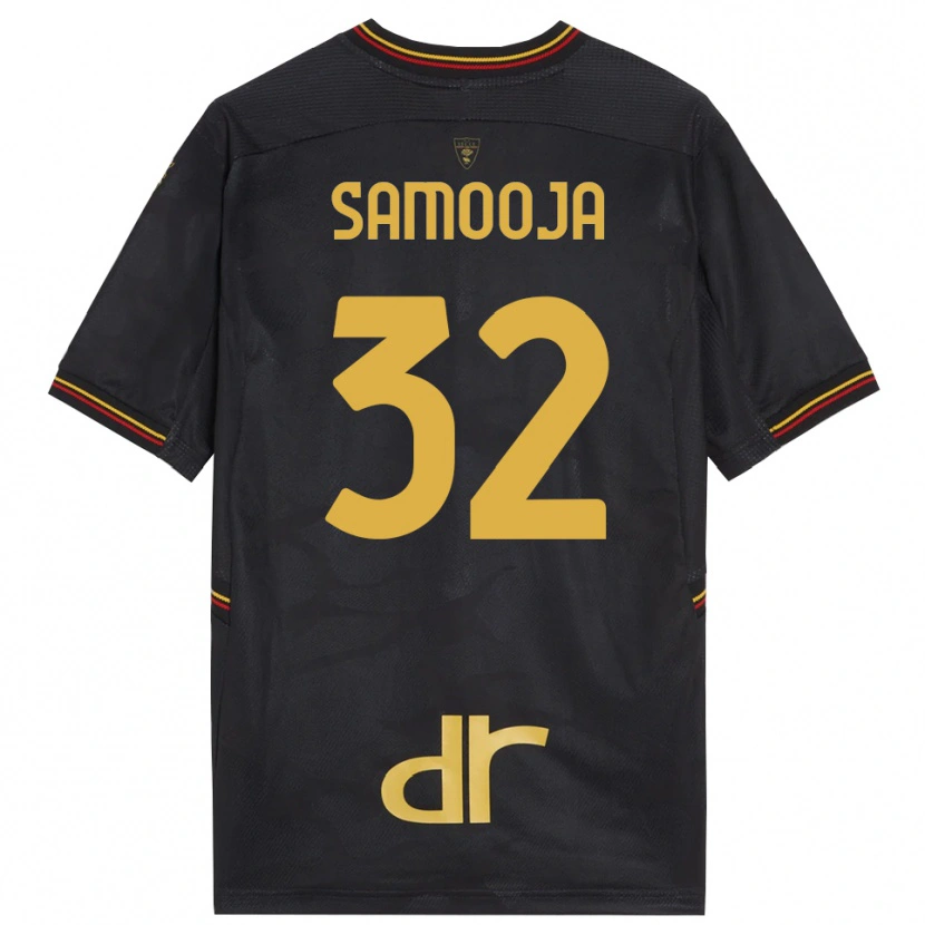Danxen Men Jasper Samooja #32 Black Brown Goalkeeper Jersey 2025/26 T-Shirt