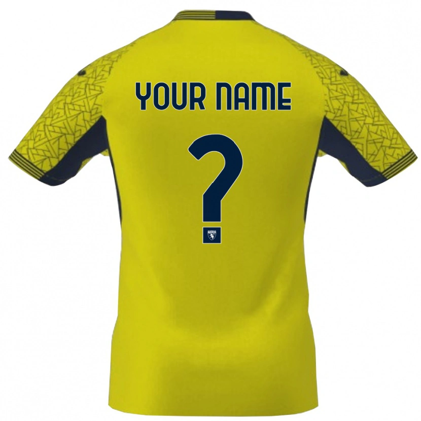 Danxen Men Torino FC Yellow Black Goalkeeper Jersey 2025/26 T-Shirt