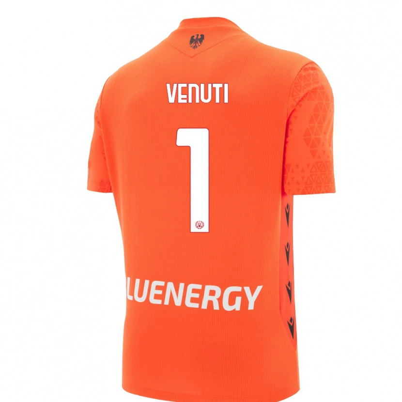 Danxen Men Gioele Venuti #1 Orange Red Black Goalkeeper Jersey 2025/26 T-Shirt