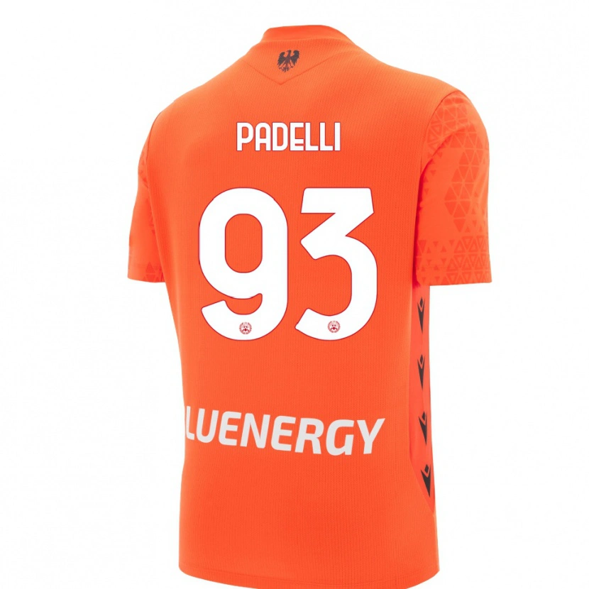 Danxen Men Daniele Padelli #93 Orange Red Black Goalkeeper Jersey 2025/26 T-Shirt