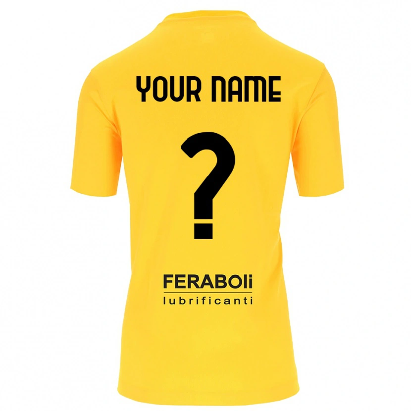 Danxen Men US Cremonese Yellow Black Goalkeeper Jersey 2025/26 T-Shirt
