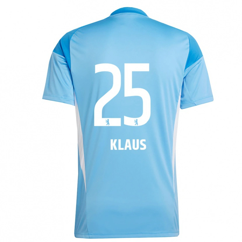 Danxen Men Carl Klaus #25 Blue Black Goalkeeper Jersey 2025/26 T-Shirt