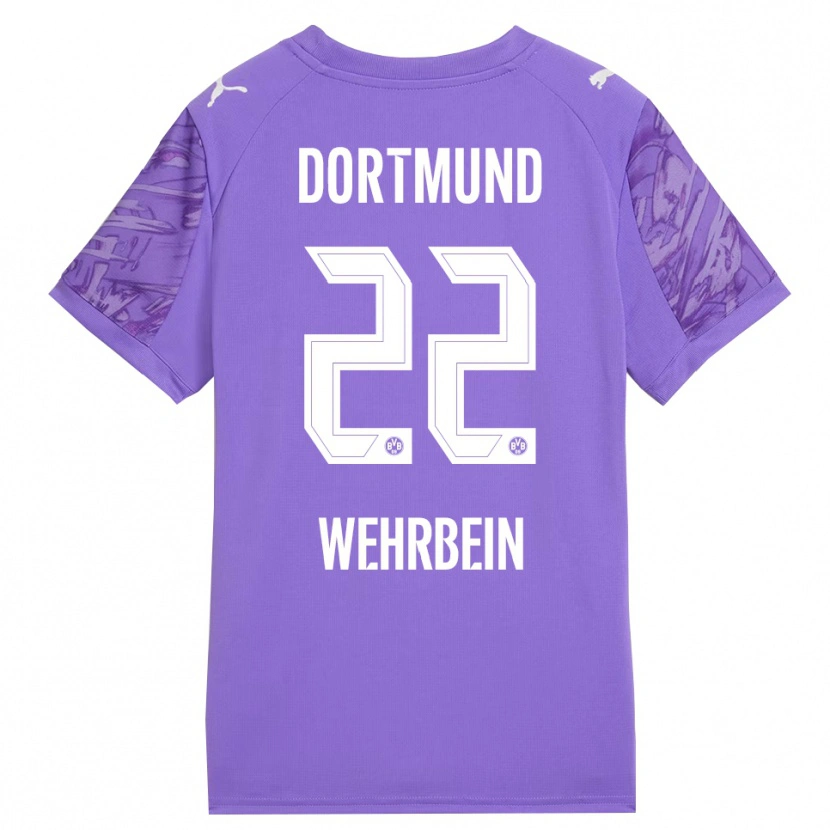 Danxen Men Jan-Mattis Wehrbein #22 Lilac White Goalkeeper Jersey 2025/26 T-Shirt