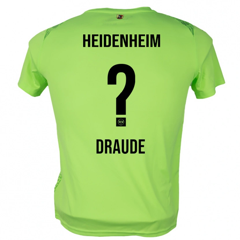 Danxen Men Michel Draude #0 Pale Green Goalkeeper Jersey 2025/26 T-Shirt