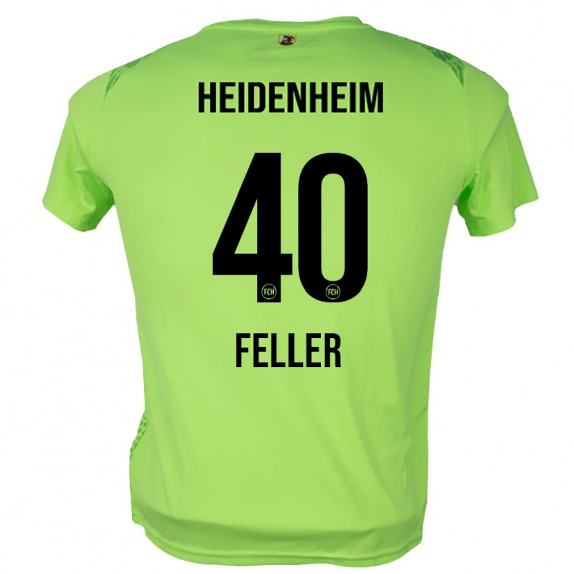 Danxen Men Frank Feller #40 Pale Green Goalkeeper Jersey 2025/26 T-Shirt