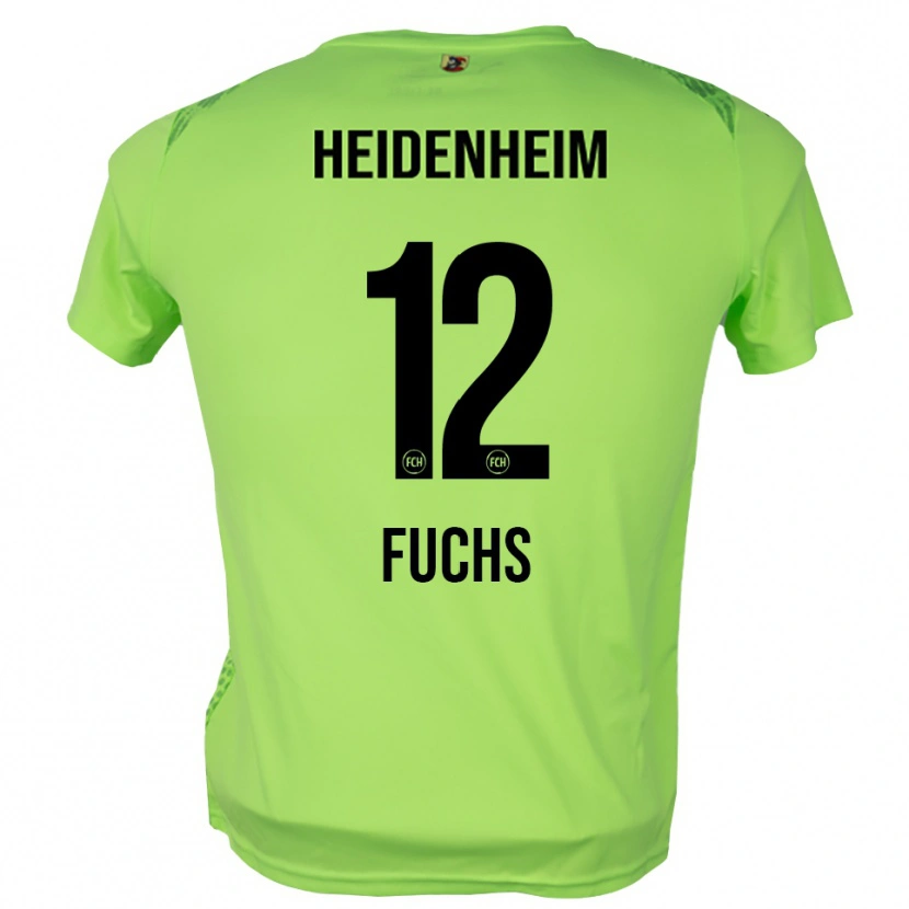Danxen Men Celine Fuchs #12 Pale Green Goalkeeper Jersey 2025/26 T-Shirt