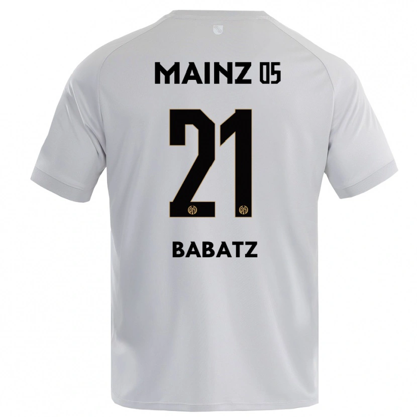 Danxen Men Louis Babatz #21 Light Grey Blue Goalkeeper Jersey 2025/26 T-Shirt