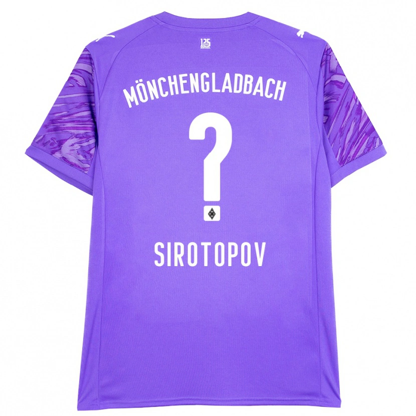 Danxen Men Artem Sirotopov #0 Lilac White Goalkeeper Jersey 2025/26 T-Shirt