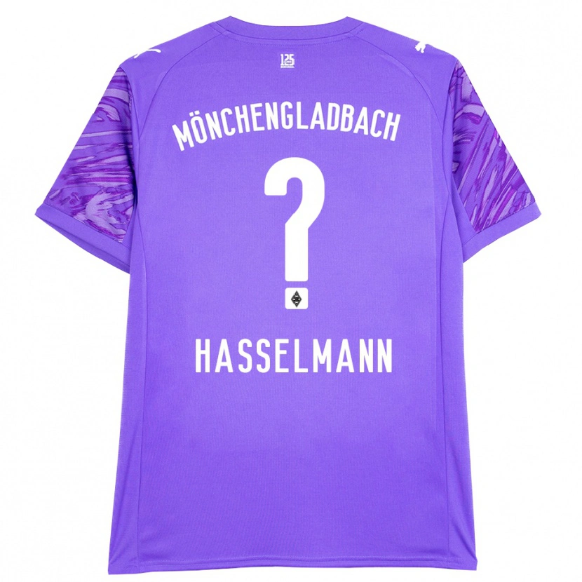 Danxen Men Nina Hasselmann #0 Lilac White Goalkeeper Jersey 2025/26 T-Shirt