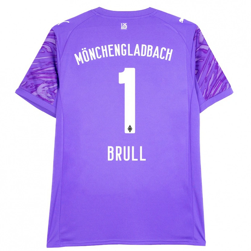 Danxen Men Maximilian Brüll #1 Lilac White Goalkeeper Jersey 2025/26 T-Shirt