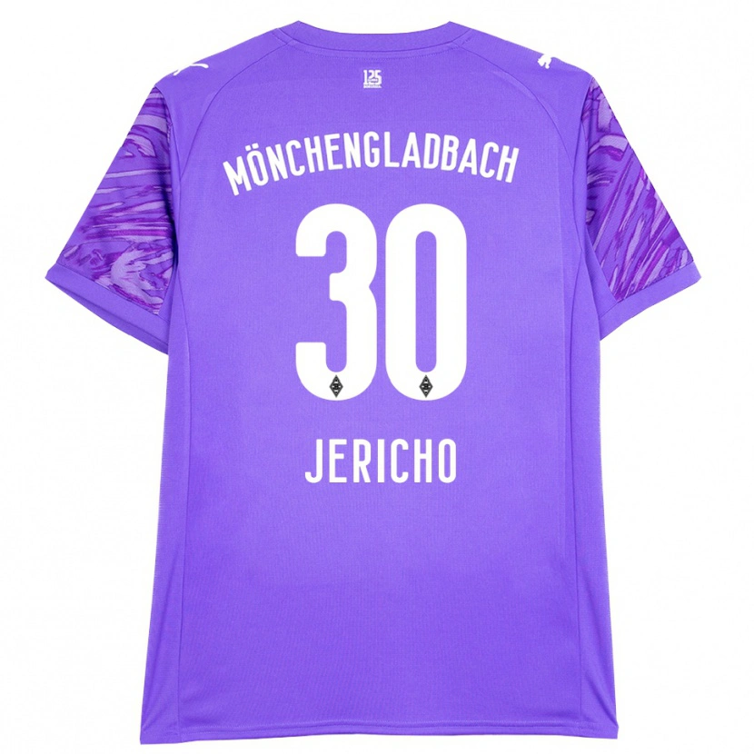 Danxen Men Aidan Jericho #30 Lilac White Goalkeeper Jersey 2025/26 T-Shirt