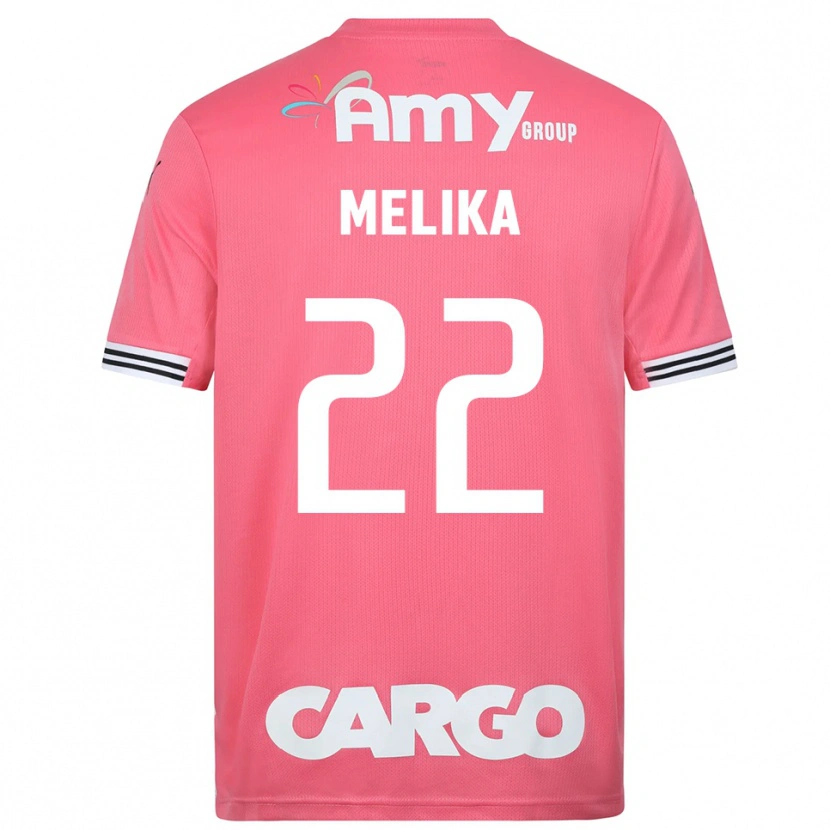 Danxen Men Ofek Melika #22 Pink White Goalkeeper Jersey 2025/26 T-Shirt