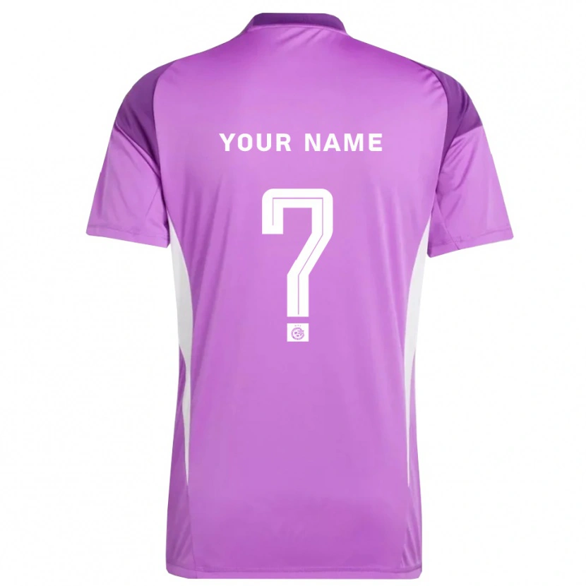 Danxen Men Maccabi Haifa Lilac Purple Goalkeeper Jersey 2025/26 T-Shirt