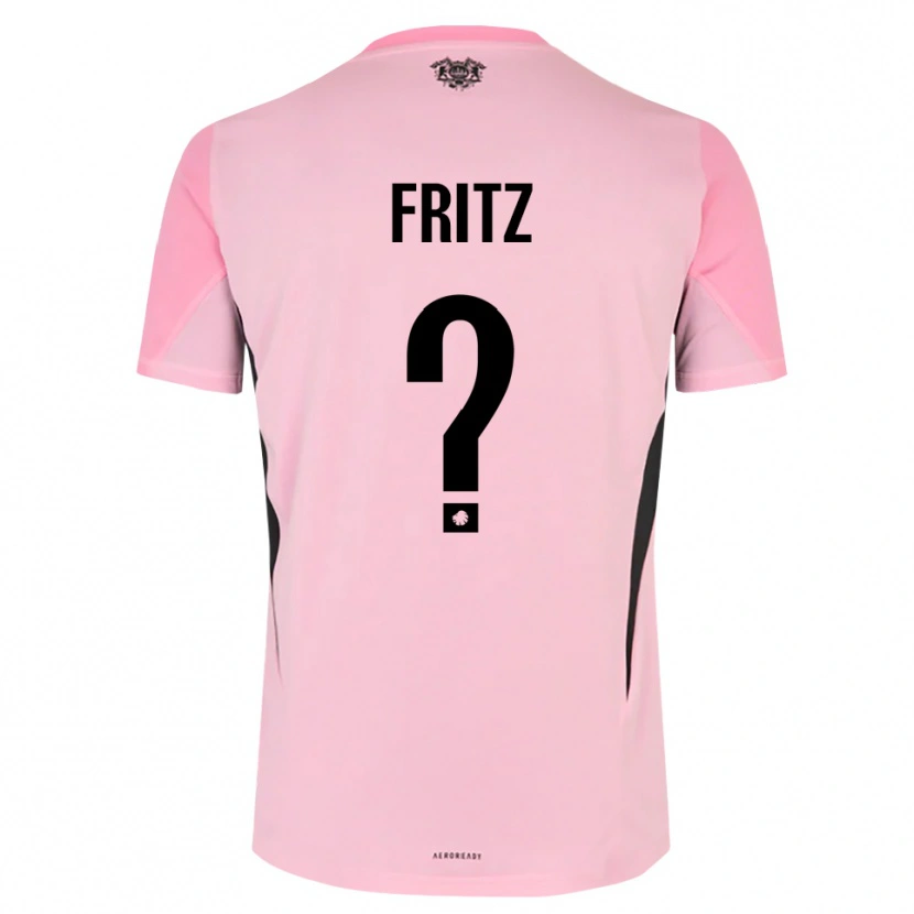 Danxen Men Gustav Fritz #0 Pink Black Goalkeeper Jersey 2025/26 T-Shirt
