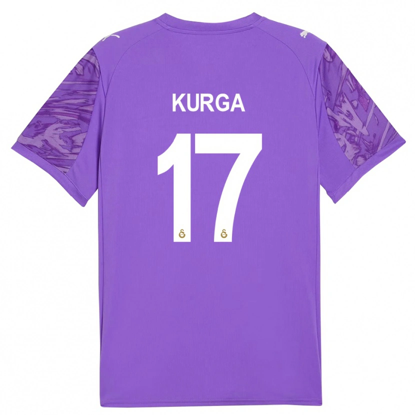 Danxen Men Handan Kurğa #17 Purple White Goalkeeper Jersey 2025/26 T-Shirt