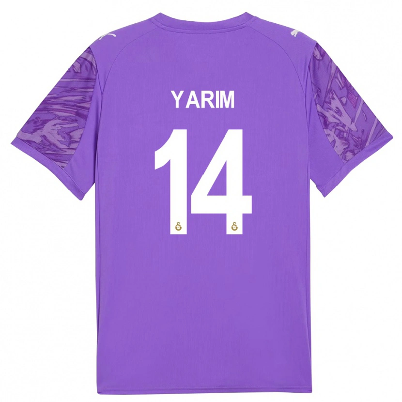 Danxen Men Esra Yarım #14 Purple White Goalkeeper Jersey 2025/26 T-Shirt