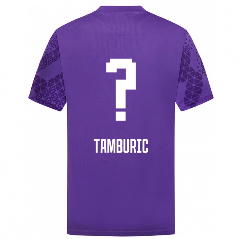 Danxen Men Vukasin Tamburic #0 Indigo White Goalkeeper Jersey 2025/26 T-Shirt
