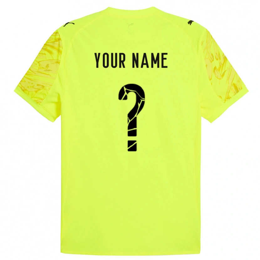 Danxen Men Shakhtar Donetsk FC Green Yellow Goalkeeper Jersey 2025/26 T-Shirt