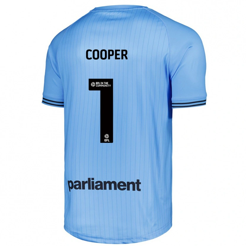 Danxen Women Murphy Cooper #1 Light Sky Blue Goalkeeper Jersey 2025/26 T-Shirt