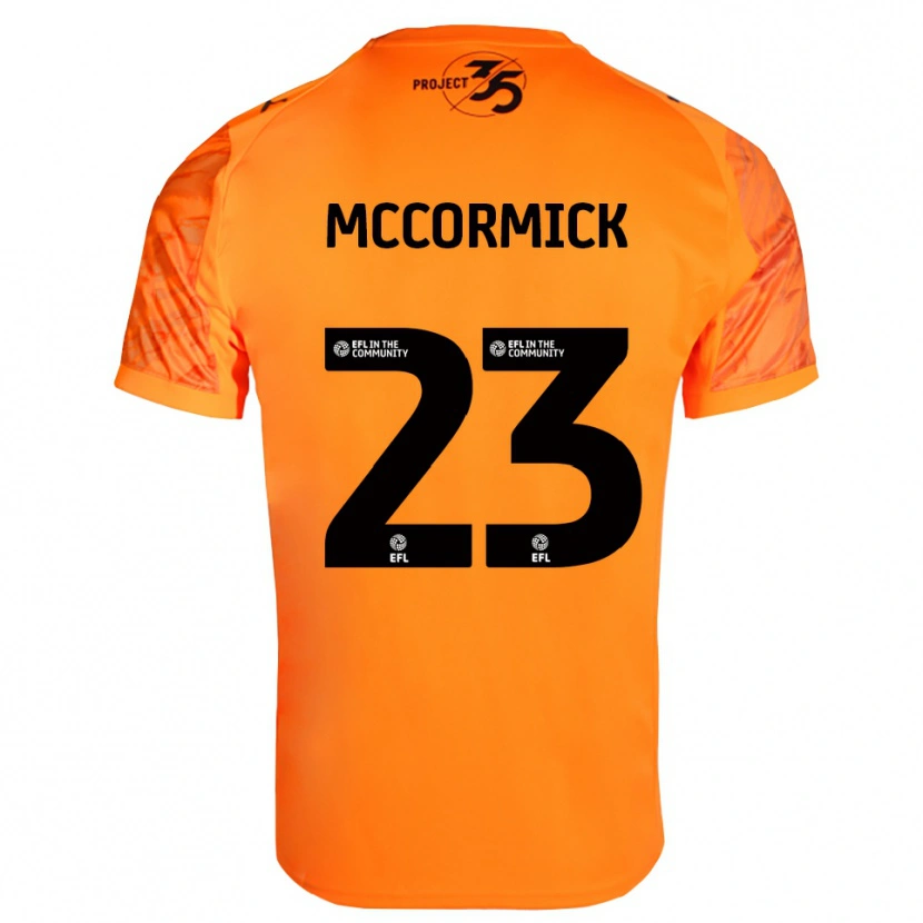 Danxen Women Leo McCormick #23 Orange Black Goalkeeper Jersey 2025/26 T-Shirt