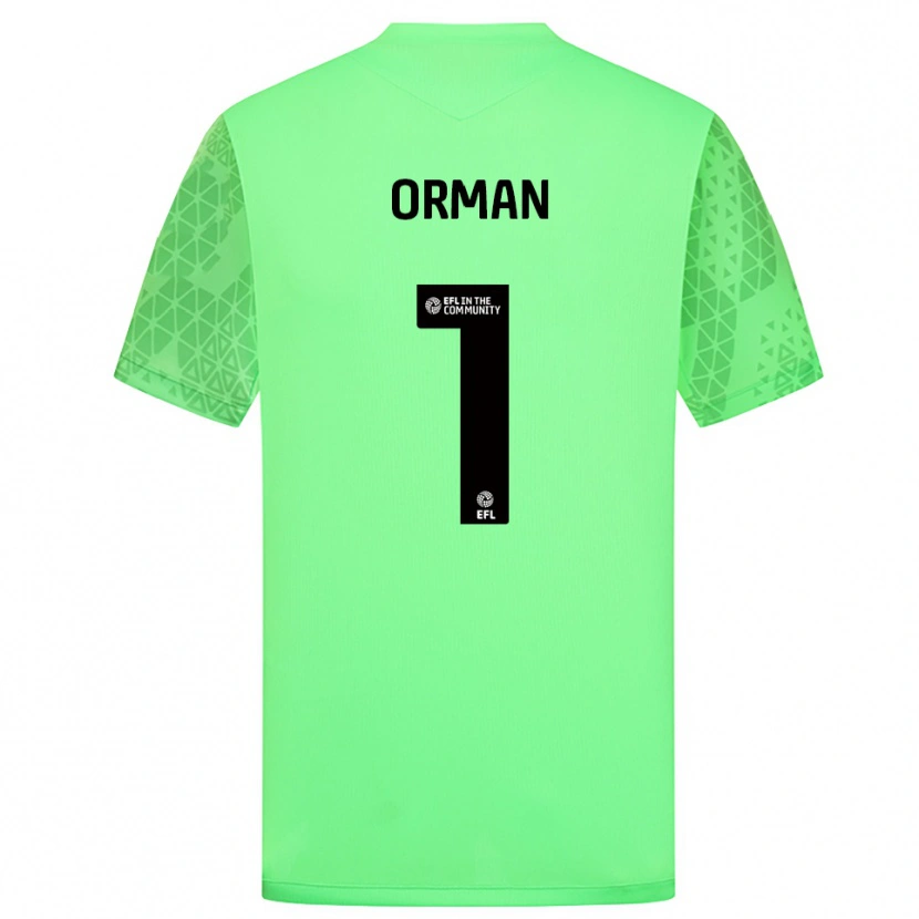 Danxen Women Emily Orman #1 Light Green Goalkeeper Jersey 2025/26 T-Shirt