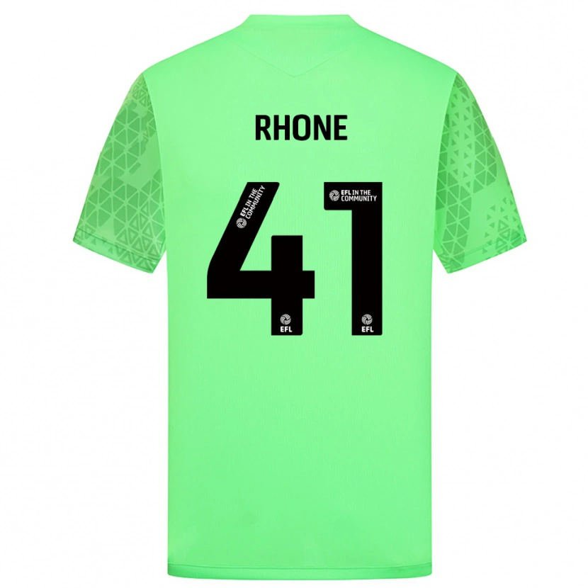 Danxen Women Harrison Rhone #41 Light Green Goalkeeper Jersey 2025/26 T-Shirt