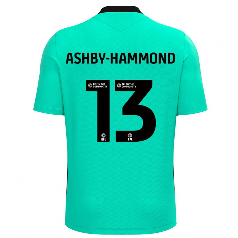 Danxen Women Taye Ashby-Hammond #13 Turquoise Goalkeeper Jersey 2025/26 T-Shirt