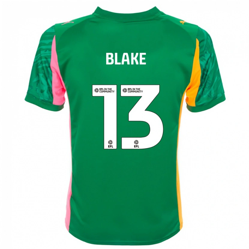 Danxen Women Billy Blake #13 Green Pink White Goalkeeper Jersey 2025/26 T-Shirt