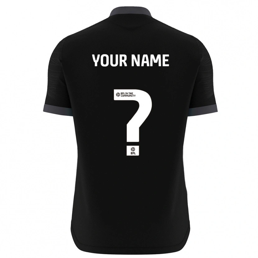 Danxen Women Bristol Rovers Black White Goalkeeper Jersey 2025/26 T-Shirt