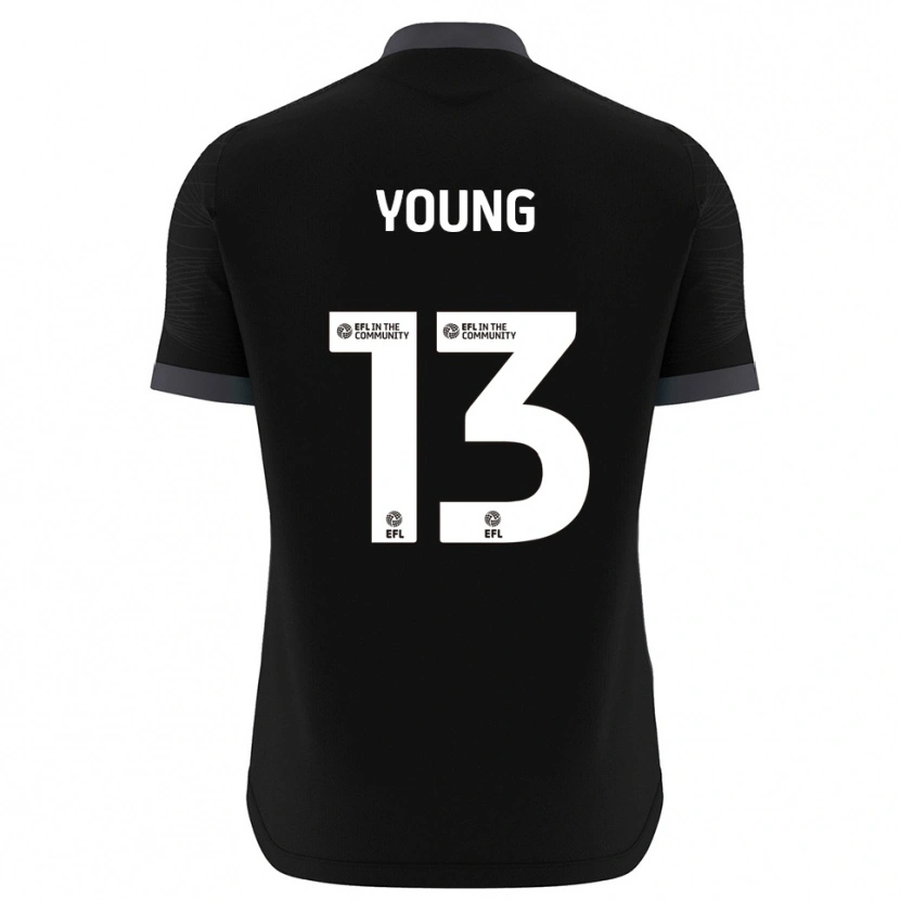 Danxen Women Brad Young #13 Black White Goalkeeper Jersey 2025/26 T-Shirt