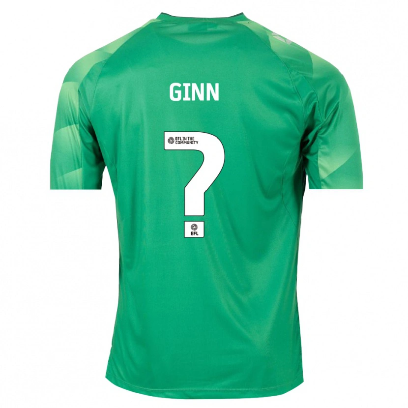 Danxen Women Tia Ginn #0 Green White Goalkeeper Jersey 2025/26 T-Shirt
