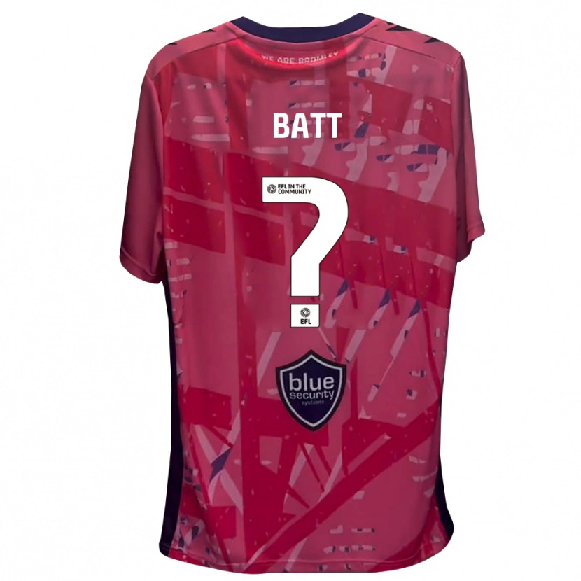 Danxen Women James Batt #0 Pink White Goalkeeper Jersey 2025/26 T-Shirt