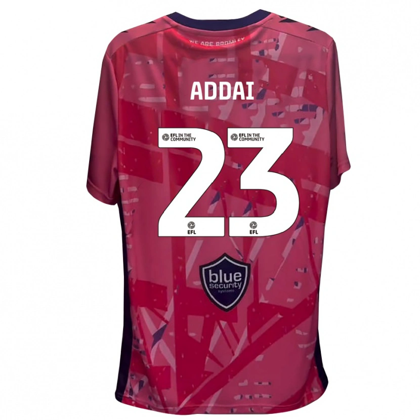 Danxen Women Dillon Addai #23 Pink White Goalkeeper Jersey 2025/26 T-Shirt