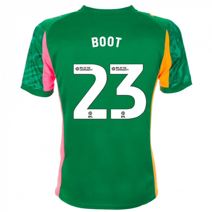 Danxen Women Ryan Boot #23 Green Pink Orange Goalkeeper Jersey 2025/26 T-Shirt