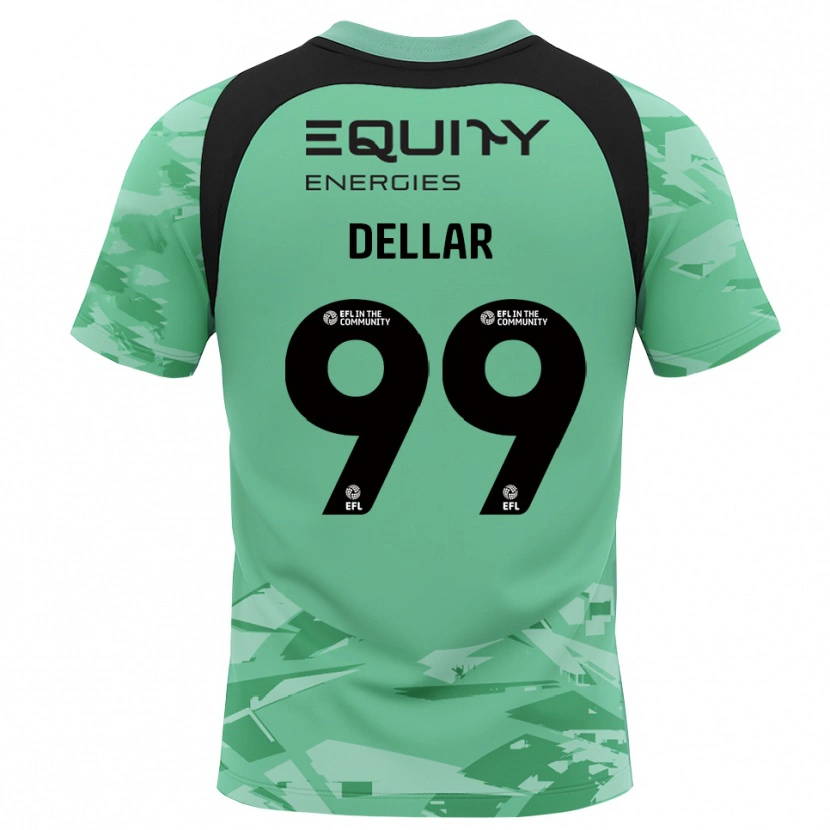 Danxen Women Megan Dellar #99 Light Green Glack Goalkeeper Jersey 2025/26 T-Shirt
