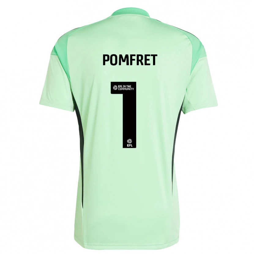 Danxen Women Grace Pomfret #1 Light Green Black Goalkeeper Jersey 2025/26 T-Shirt