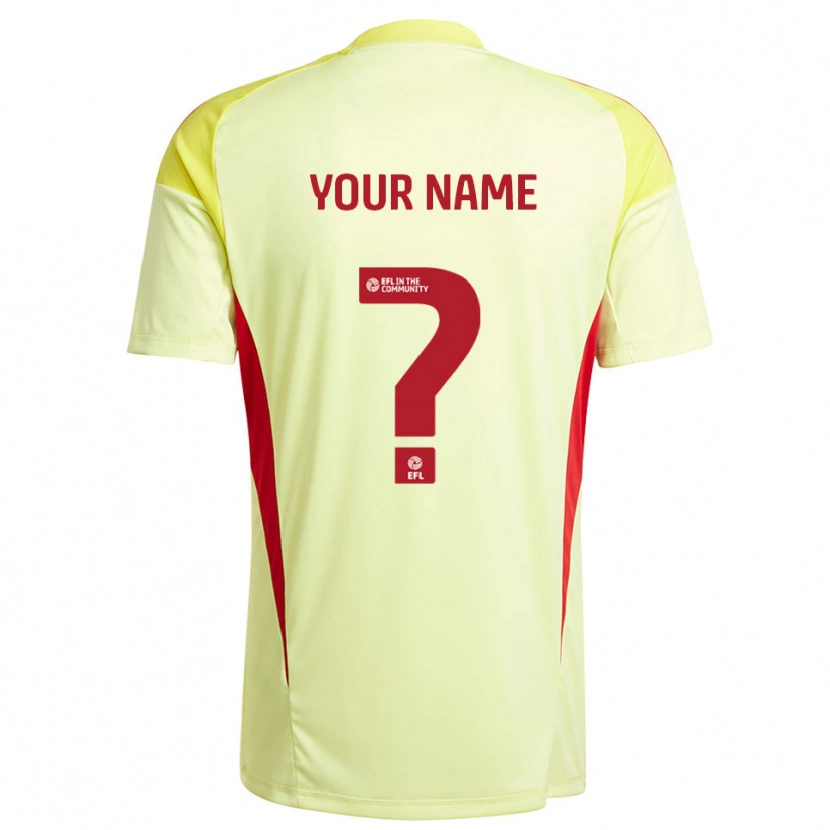 Danxen Women Swindon Town Pale Yellow Goalkeeper Jersey 2025/26 T-Shirt