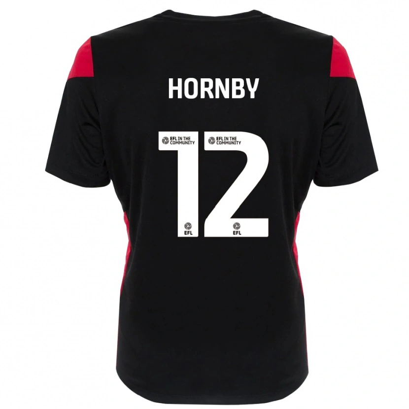 Danxen Women Sam Hornby #12 Black White Goalkeeper Jersey 2025/26 T-Shirt