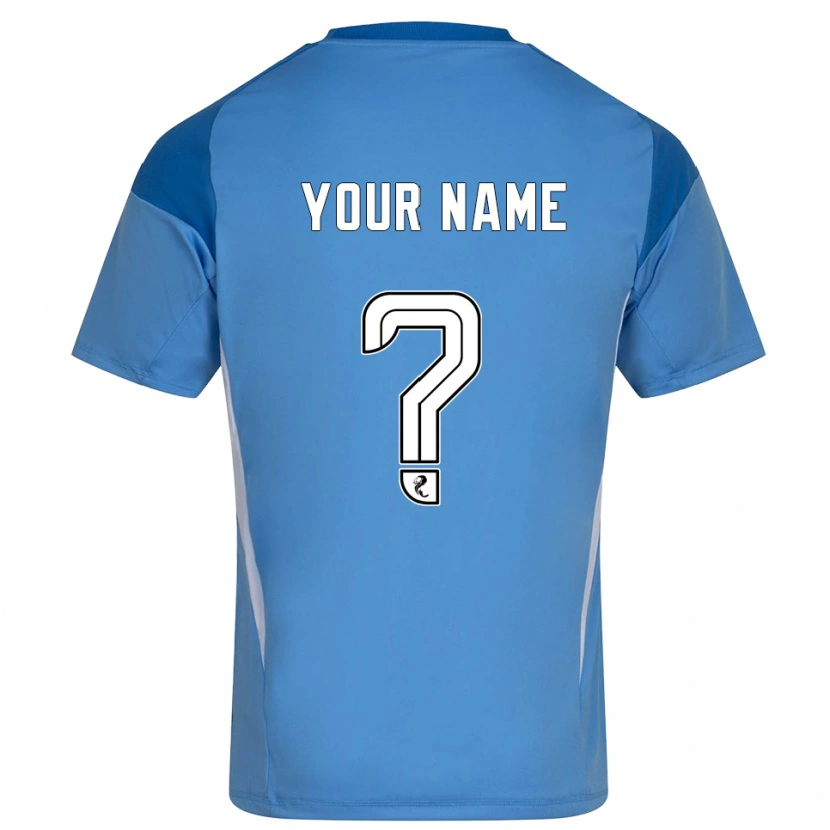 Danxen Women Aberdeen Blue White Goalkeeper Jersey 2025/26 T-Shirt