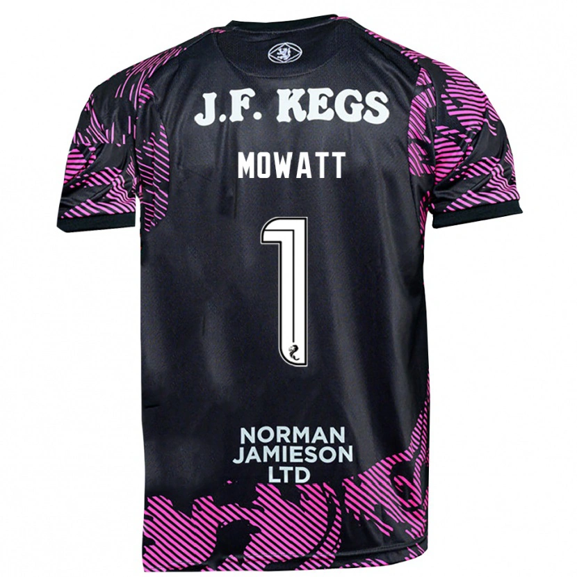 Danxen Women Beth Mowatt #1 Pink Black Goalkeeper Jersey 2025/26 T-Shirt