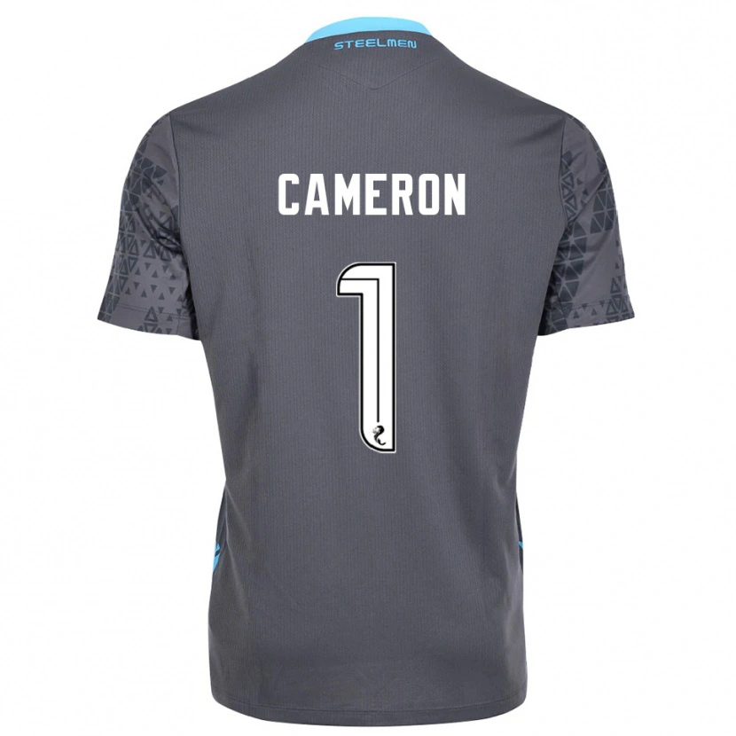 Danxen Women Rebecca Cameron #1 Gray White Goalkeeper Jersey 2025/26 T-Shirt