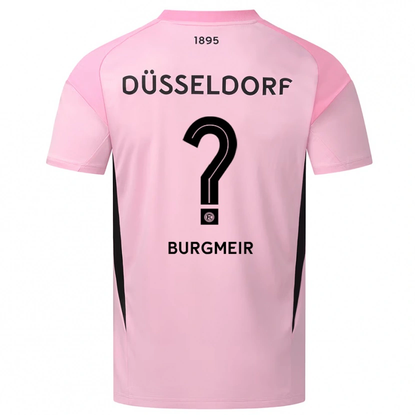 Danxen Women Tabea Burgmeir #0 Pink Black Goalkeeper Jersey 2025/26 T-Shirt