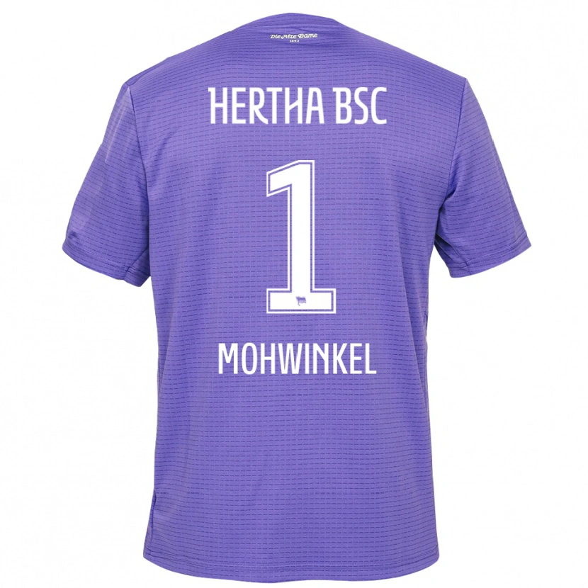 Danxen Women Maximilian Mohwinkel #1 Purple White Goalkeeper Jersey 2025/26 T-Shirt