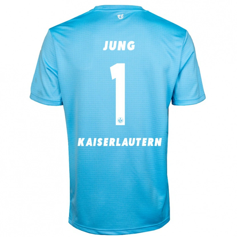 Danxen Women Moritz Jung #1 Sky Blue White Goalkeeper Jersey 2025/26 T-Shirt