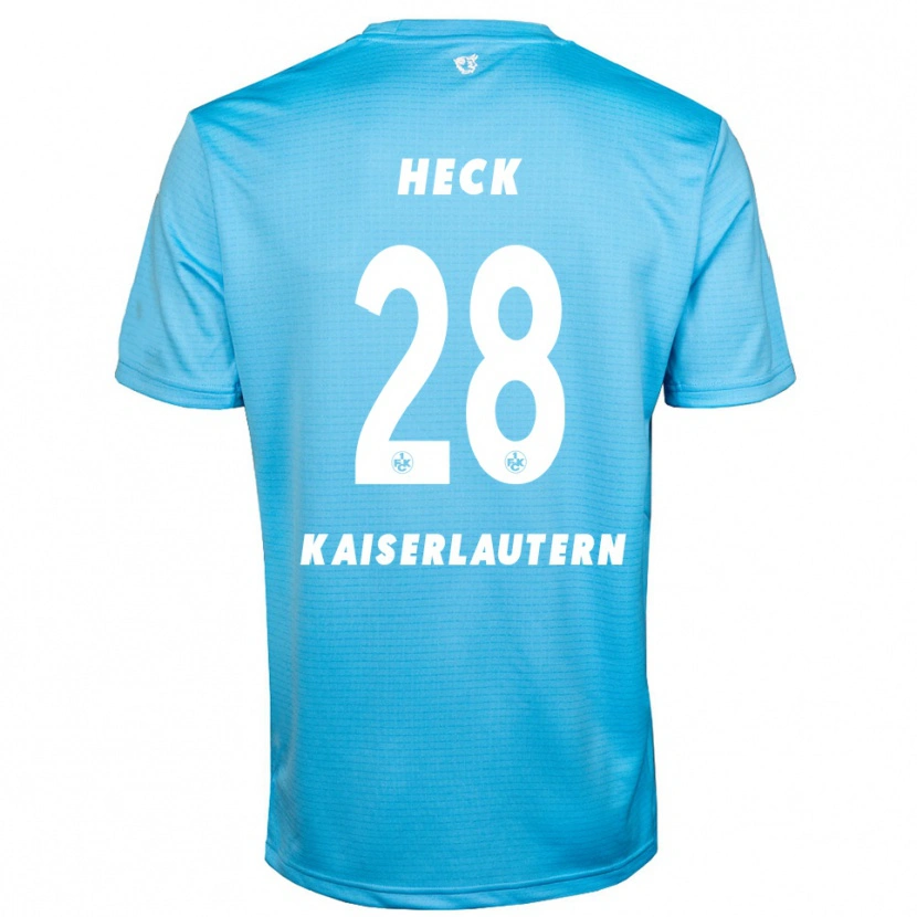Danxen Women Fabian Heck #28 Sky Blue White Goalkeeper Jersey 2025/26 T-Shirt