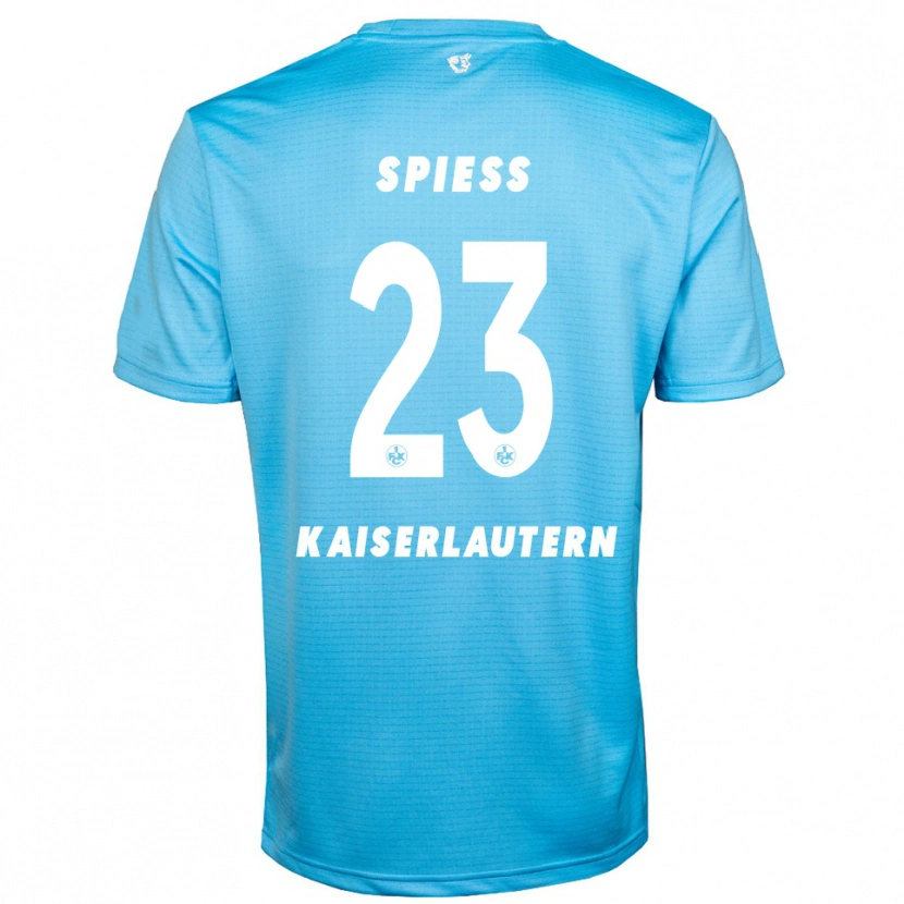 Danxen Women Louis Spieß #23 Sky Blue White Goalkeeper Jersey 2025/26 T-Shirt
