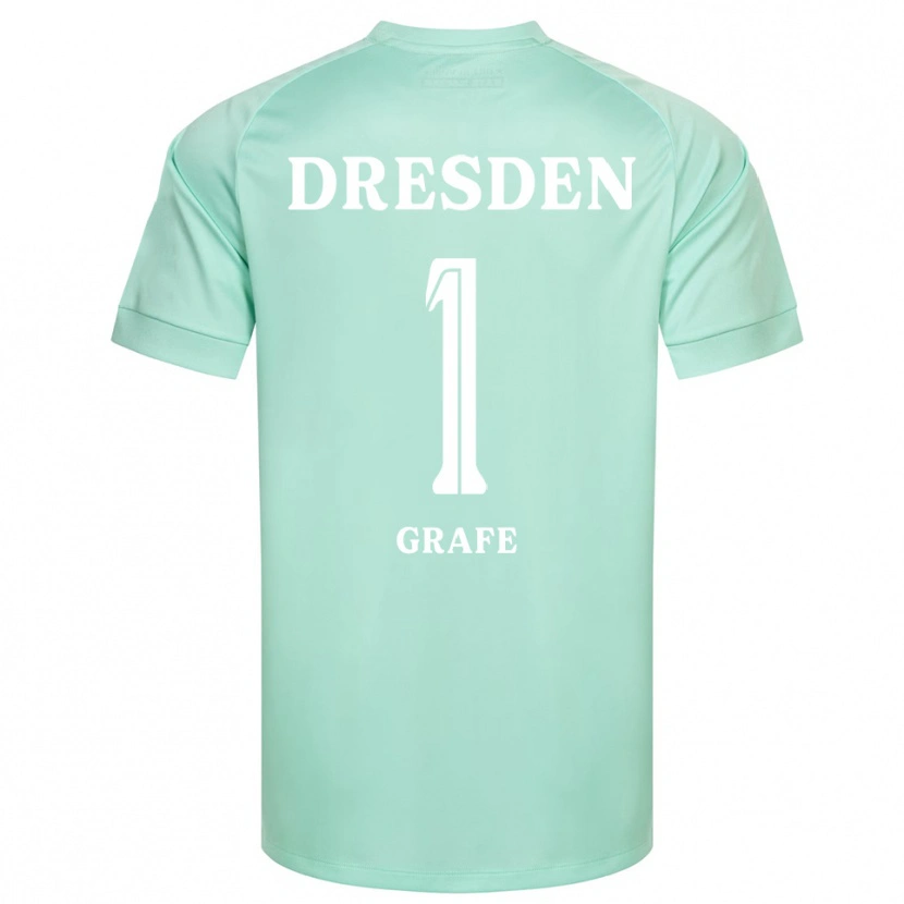 Danxen Women Marlon Grafe #1 Light Green White Goalkeeper Jersey 2025/26 T-Shirt